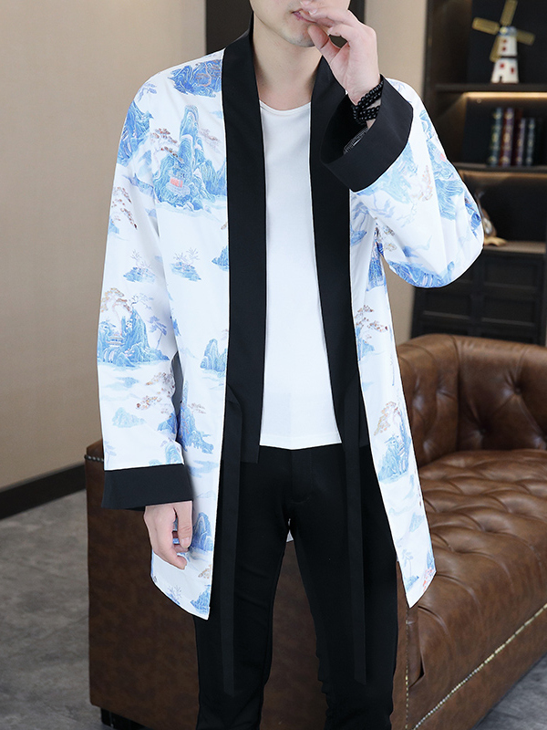 Vintage Windbreaker Nylon - New Chinese Style Men's Light Jacket