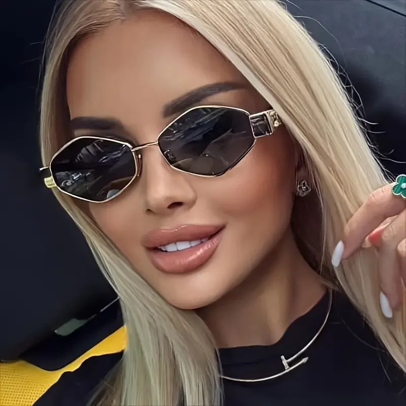 Vintage Fashion Streetwear - Vintage Punk Style Sunglasses Men Retro