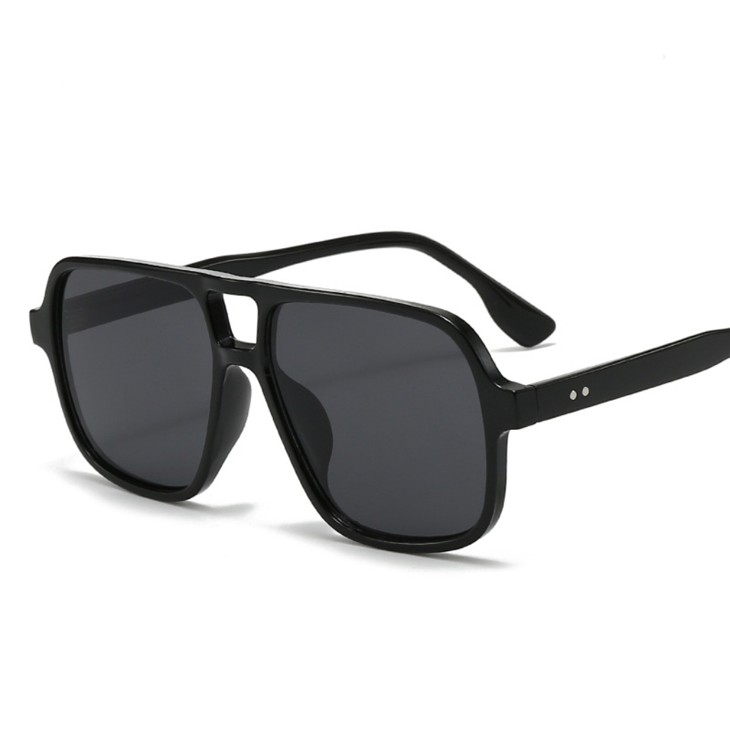 Vintage Fashion Brands - Vintage Men Women Big Sunglasses Square