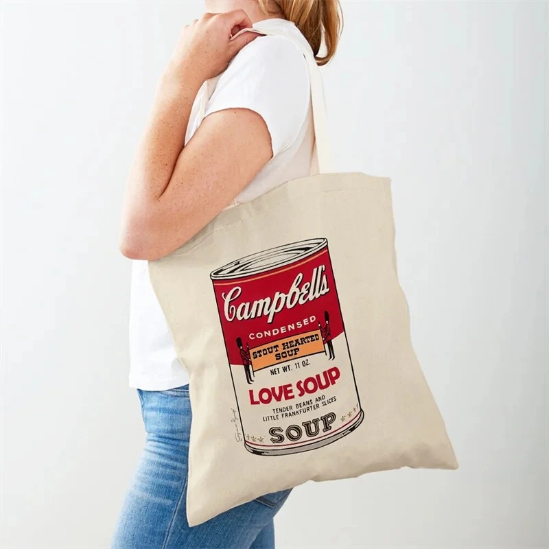 Vintage Fashion Shop - Vintage Art Andy Warhol Women's Shoulder
