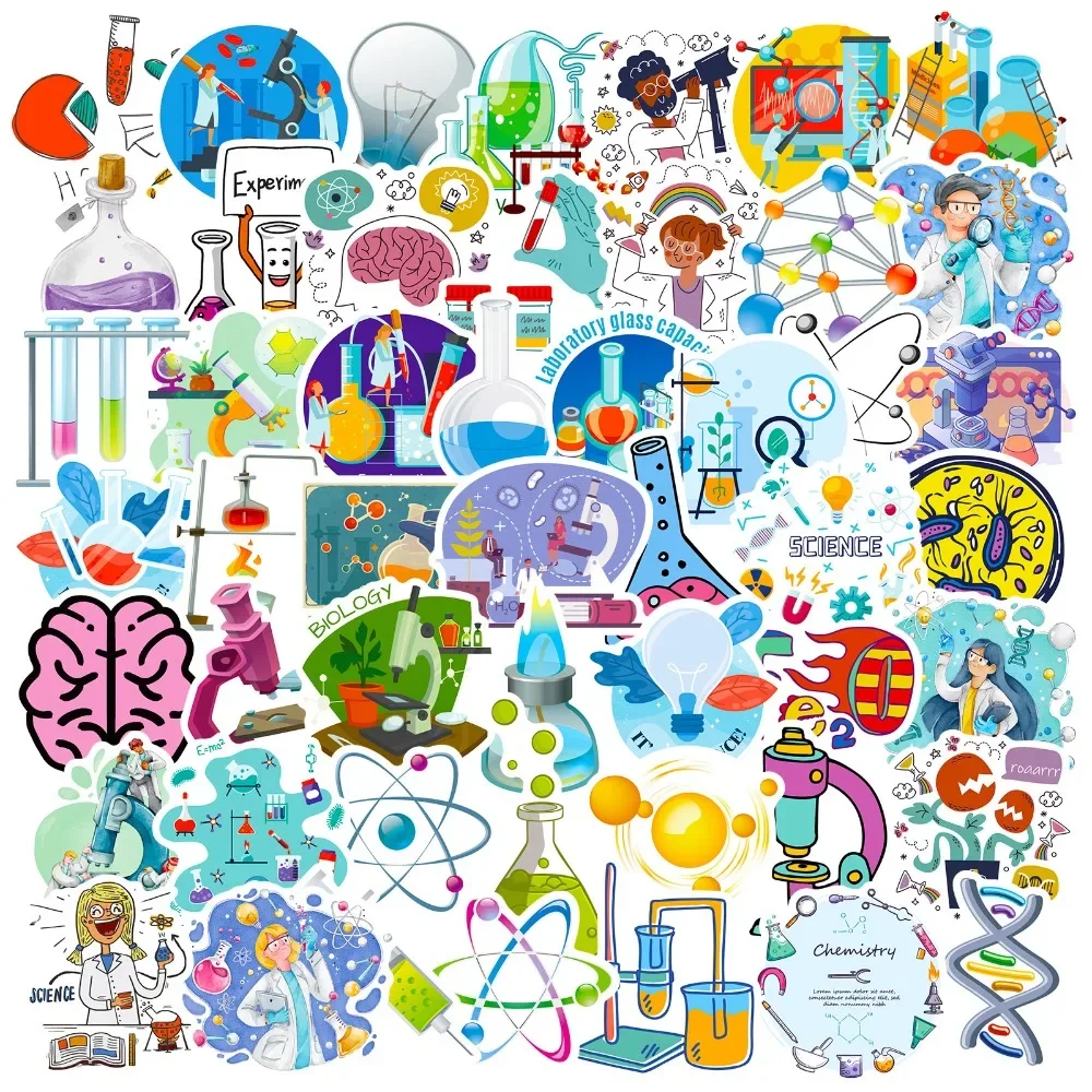 50PCS Cartoon Science Lab Stic - Vintage Fashion Toys avis et prix