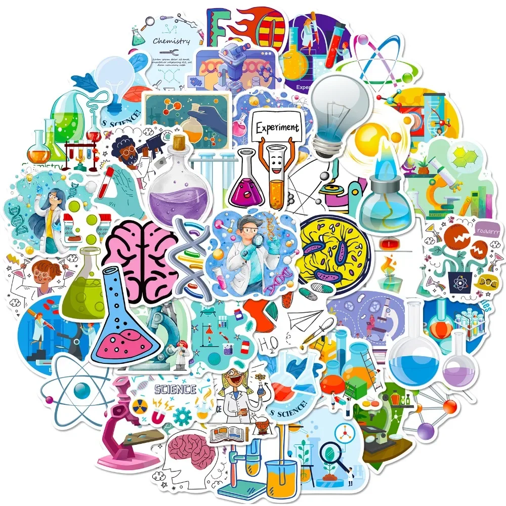 50PCS Cartoon Science Lab Stic - Vintage Fashion Toys avis et prix