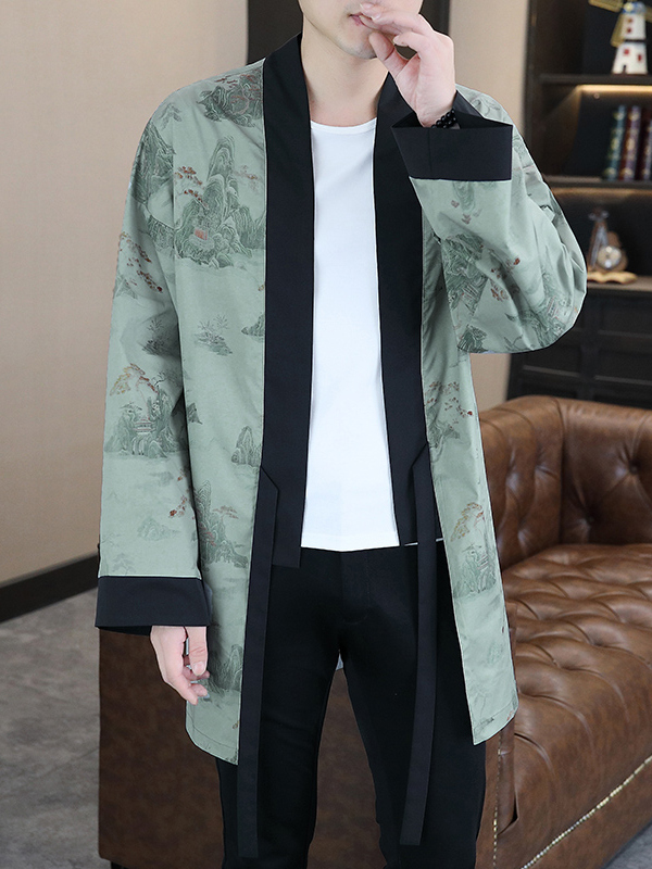 New Chinese Style Men's Light  - Vintage Windbreaker Nylon avis et prix