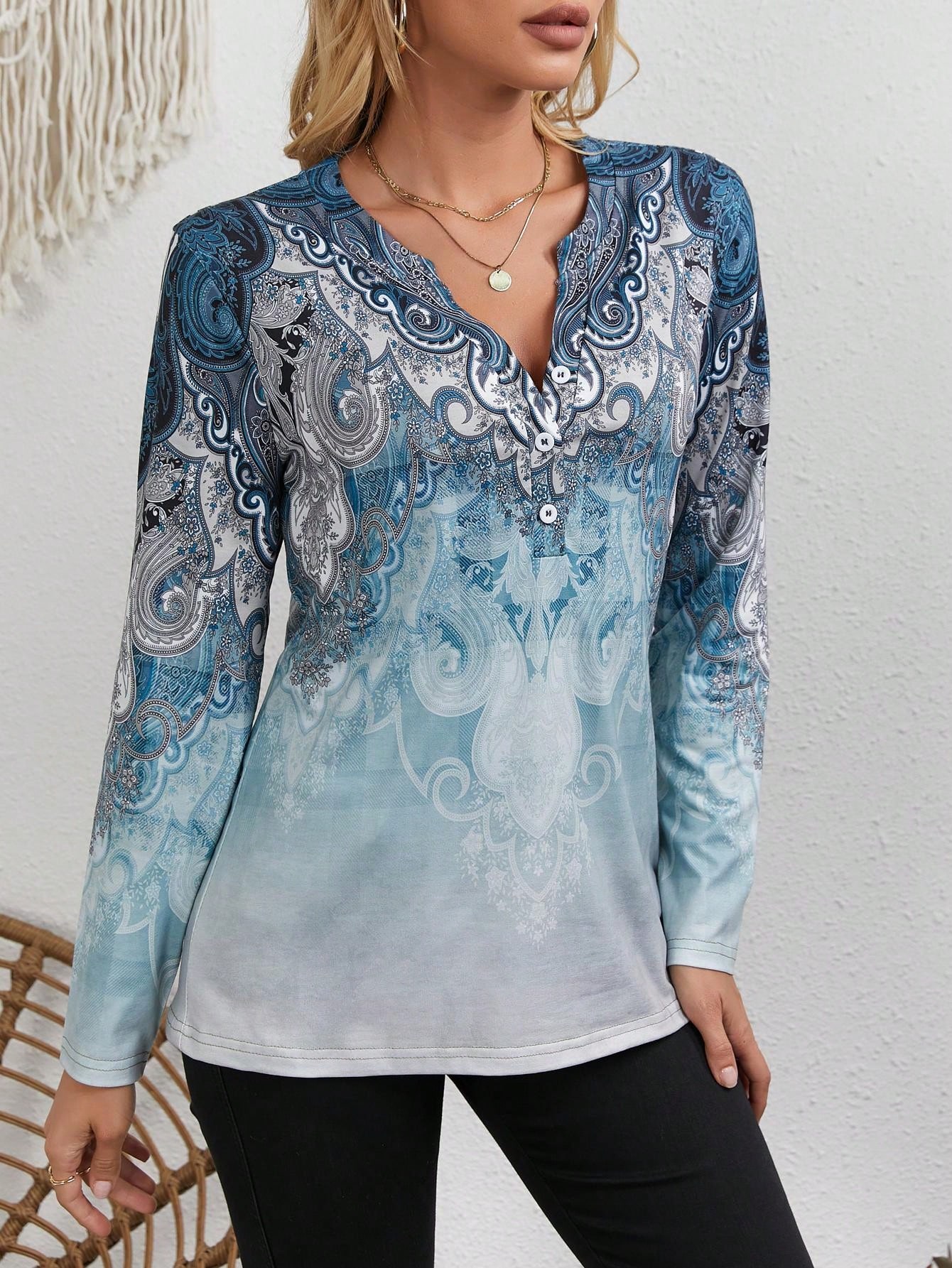 Women's Ethnic-Style Top: Vint - Vintage Fashion Shop avis et prix