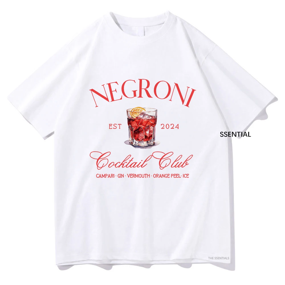 Negroni Social Club T Shirts F - Vintage Fashion Club avis et prix