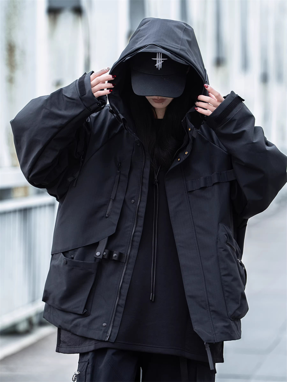 Tactical Cargo Jackets Vintage - Vintage Windbreaker Nylon avis et prix