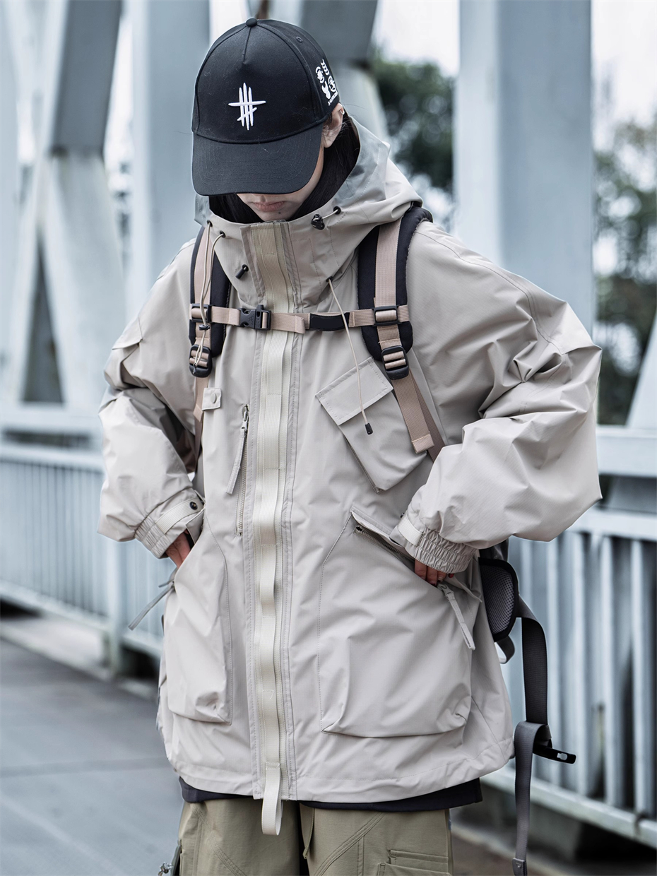 Tactical Cargo Jackets Vintage - Vintage Windbreaker Nylon avis et prix
