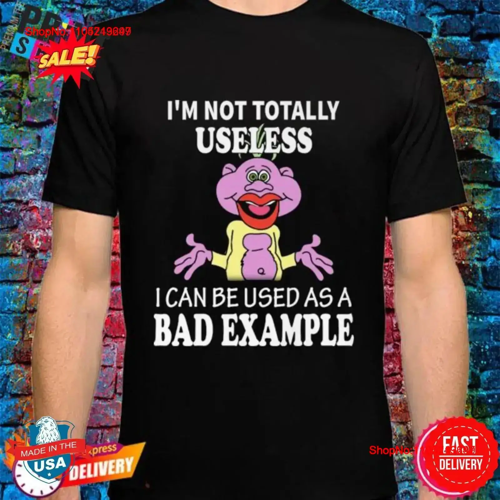 Peanut Jeff Dunham I m not tot - Examples Of Vintage Fashion avis et prix