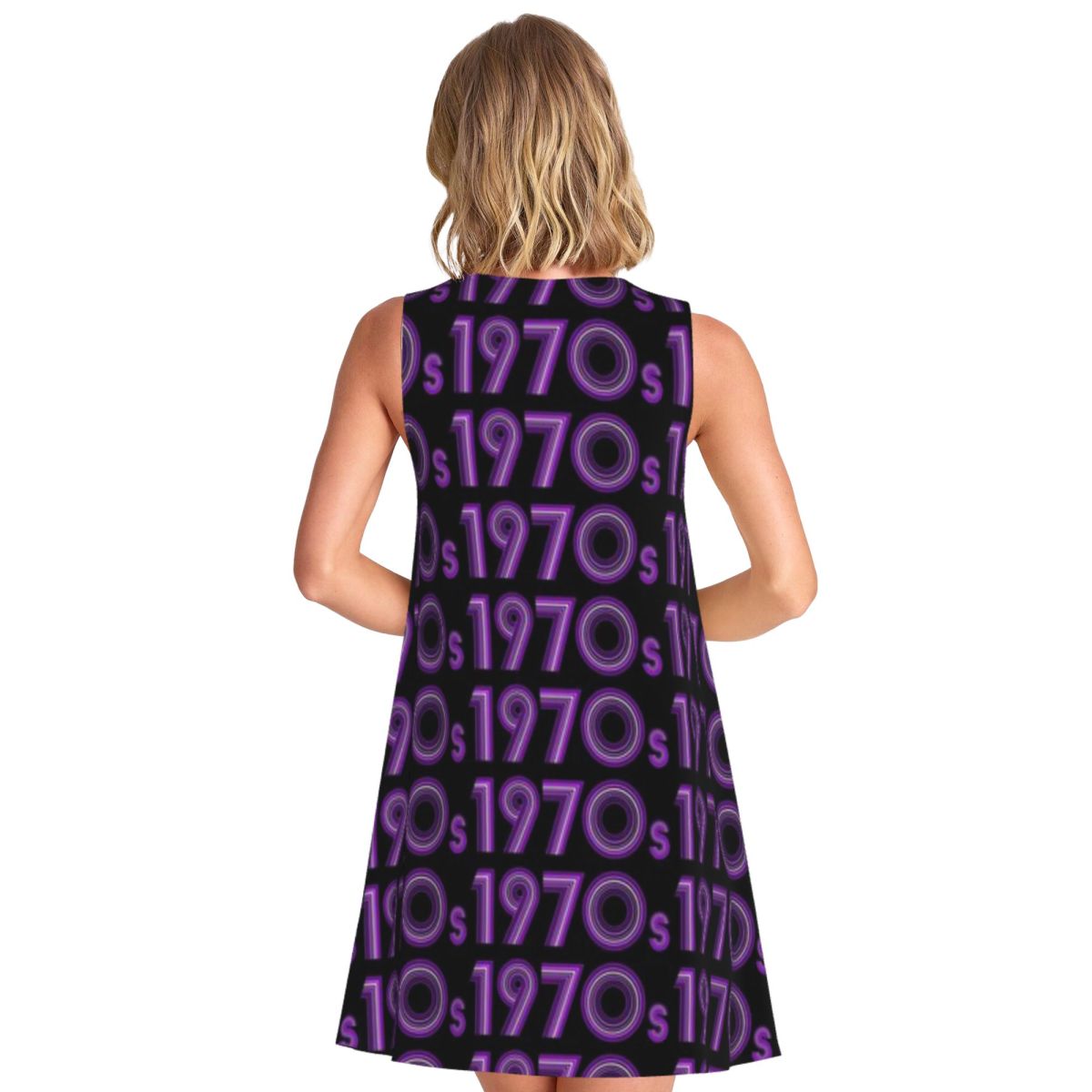1970s Vintage Purple Disco Fon - Vintage Fashion Font avis et prix
