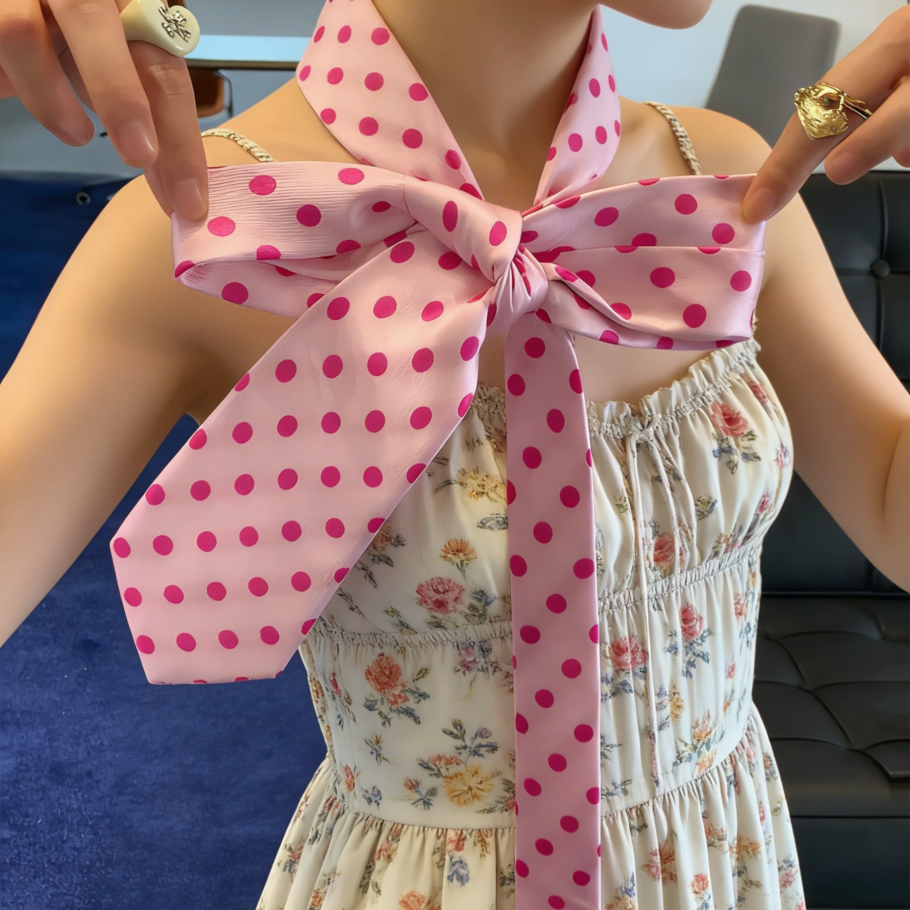 Vintage Korean Ins Polka Dot W - Vintage Fashion Shop avis et prix