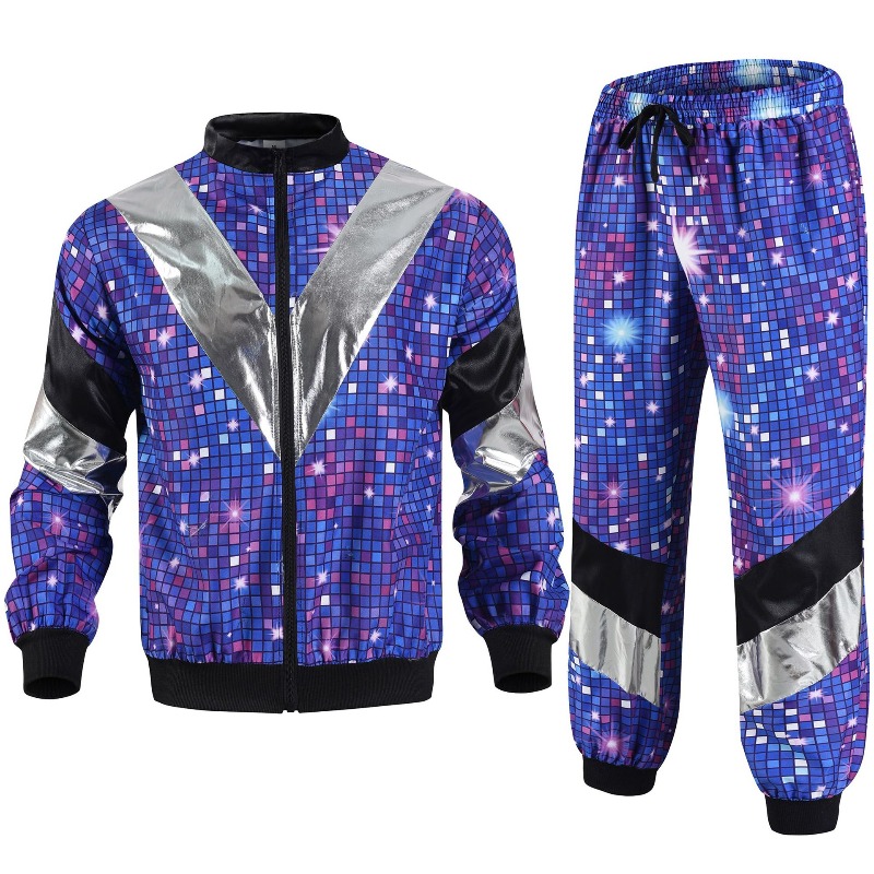 Mens 80s Vintage Hip Hop Track - Vintage Windbreaker Nylon avis et prix