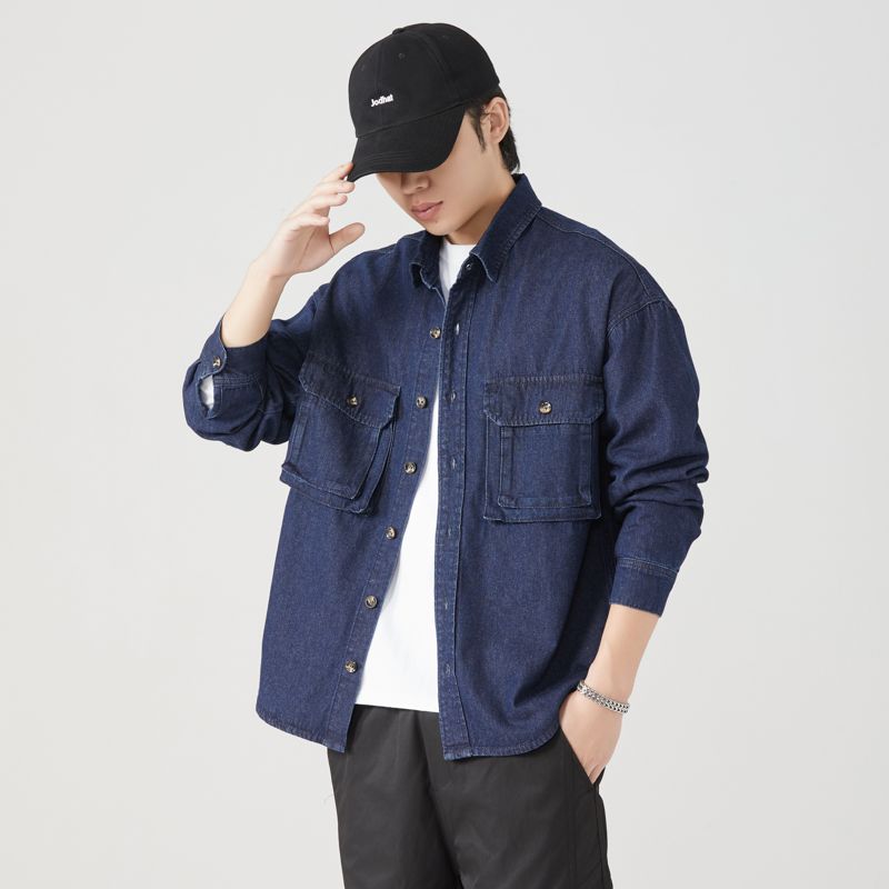 Pure Cotton Tooling Shirts Men - Vintage Fashion Streetwear avis et prix