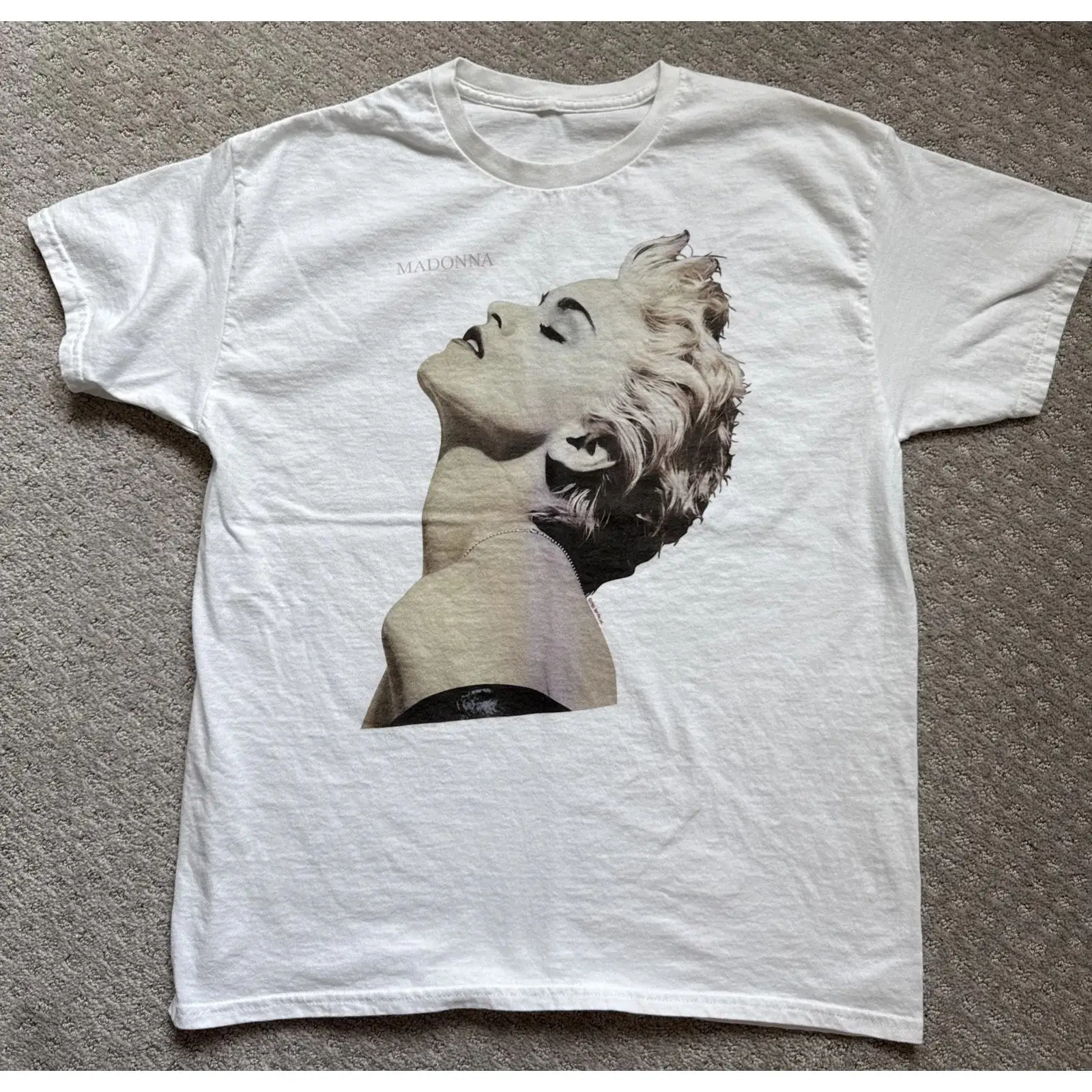 Madonna 1986 TRUE BLUE T Shirt - Vintage Fashion Toys avis et prix