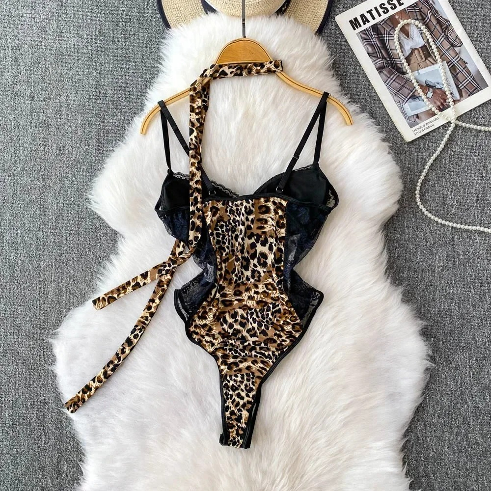 Women Hotsweet V-neck Leopard  - Vintage Fashion Necklace avis et prix