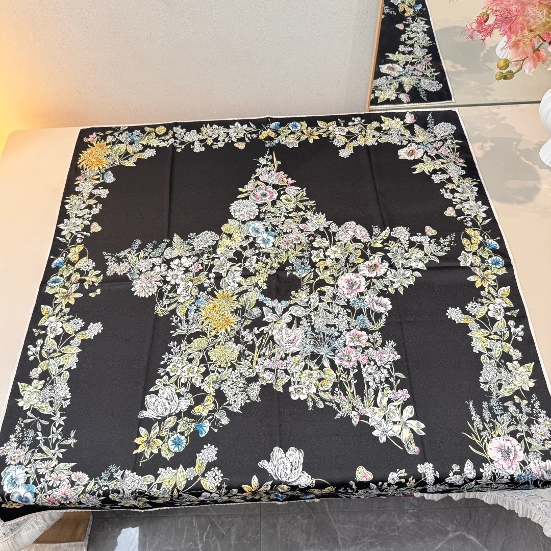 Luxury Designer Silk Scarf Wom - Vintage Fashion Shop avis et prix