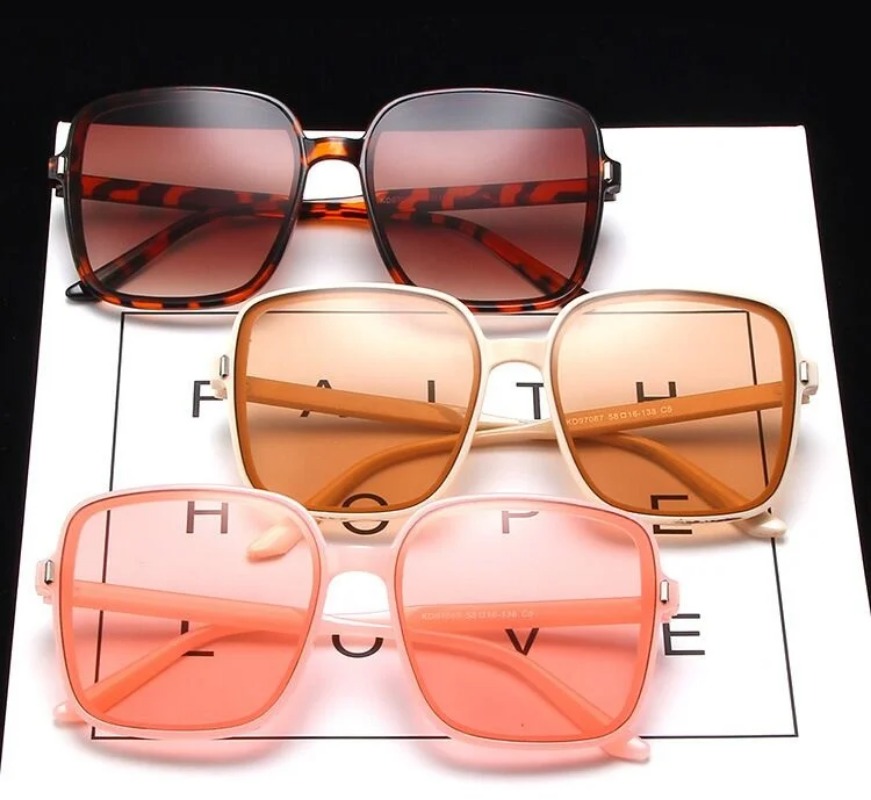 Vintage Oversized Square Sungl - Vintage Fashion Brands avis et prix
