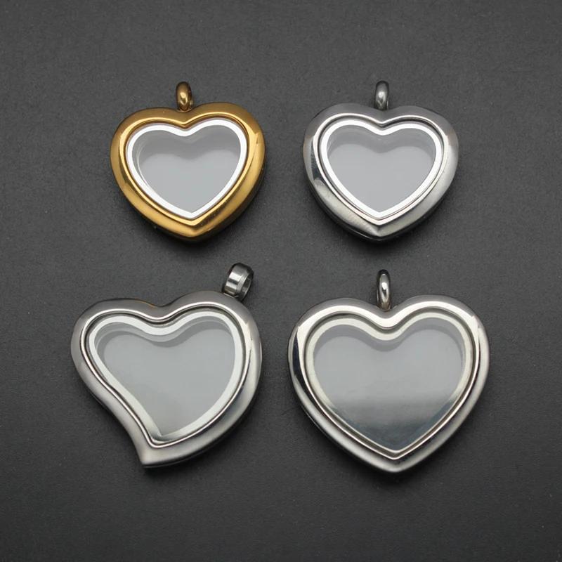 24mm 30mm heart Floating Locke - Vintage Fashion Necklace avis et prix