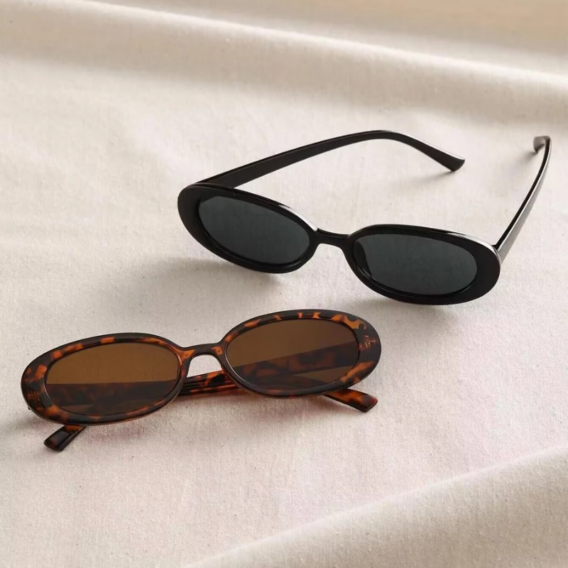 Vintage Oval Sunglasses Women  - Vintage Fashion Brands avis et prix