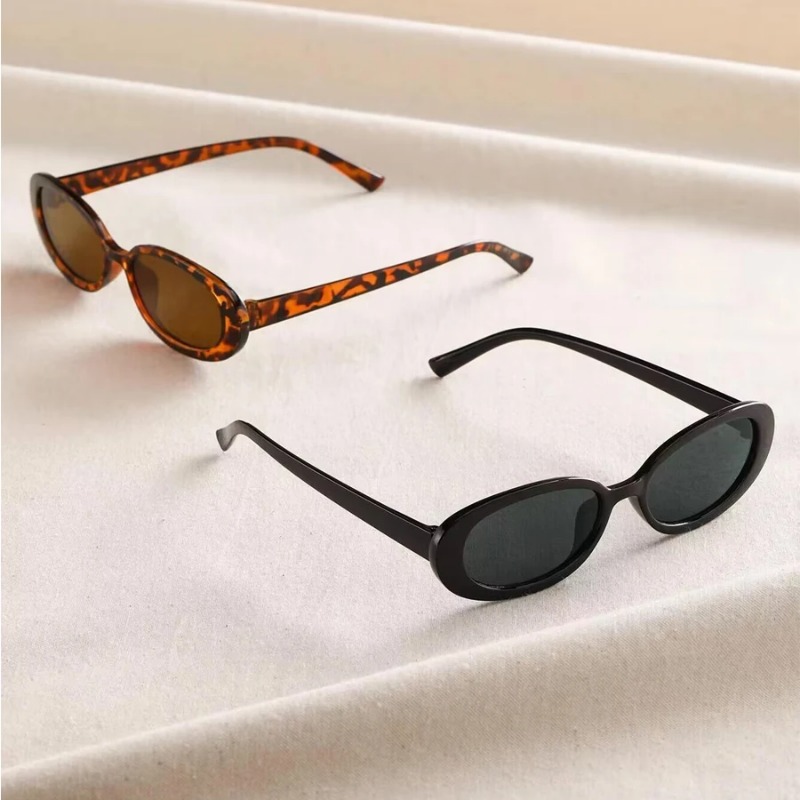 Vintage Oval Sunglasses Women  - Vintage Fashion Brands avis et prix