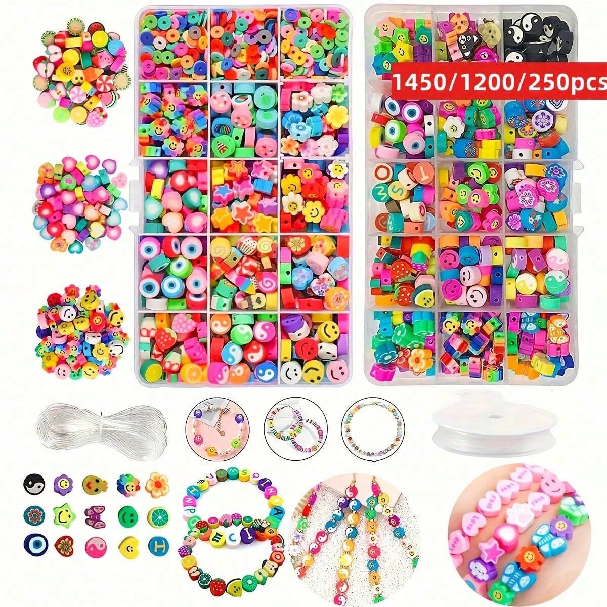 1450/1200/250pcs Polymer Clay  - Vintage Fashion Necklace avis et prix