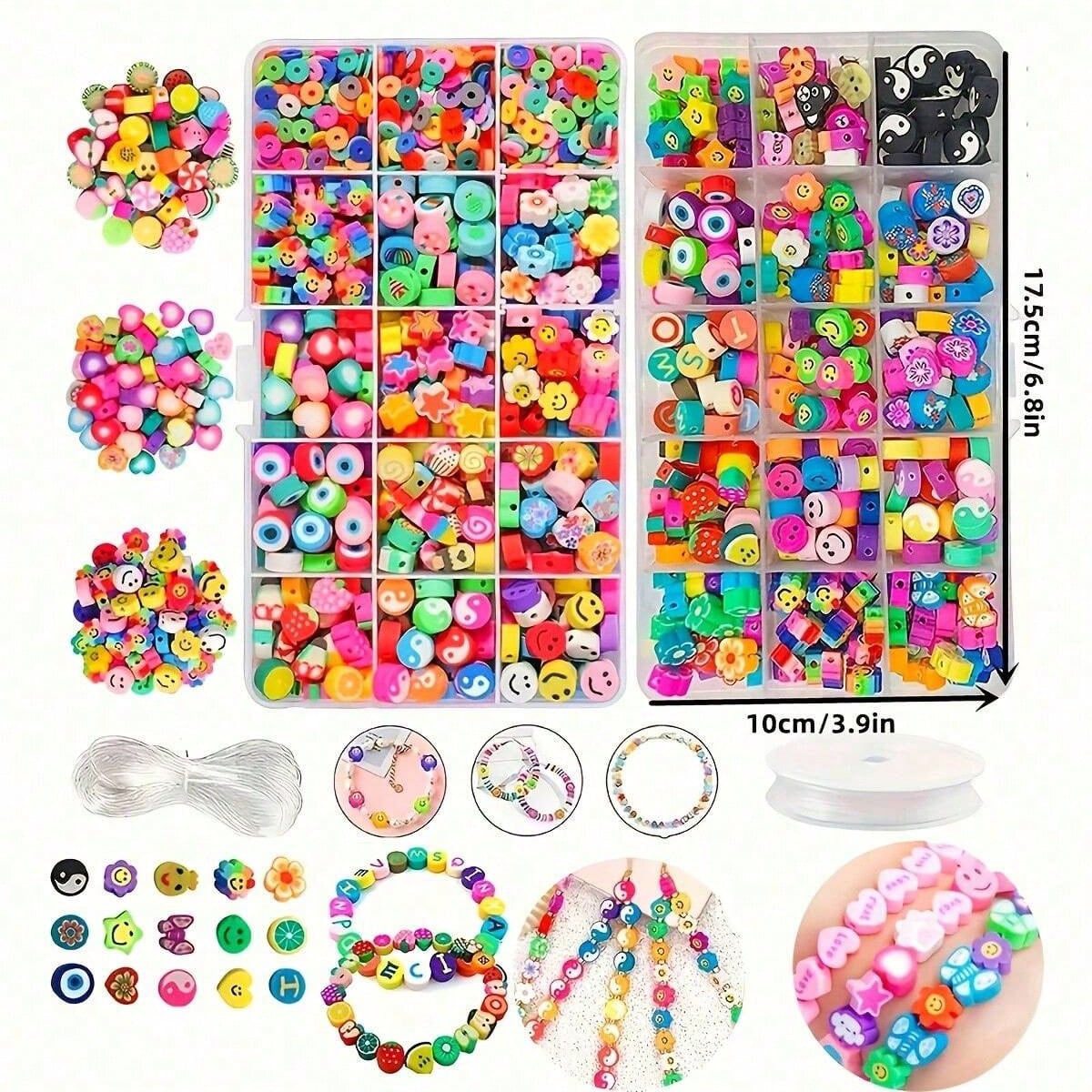 1450/1200/250pcs Polymer Clay  - Vintage Fashion Necklace avis et prix