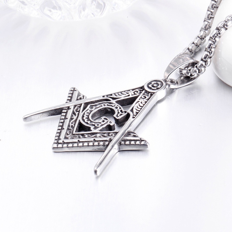 New Ag Freemasonry Pendant Nec - Vintage Fashion Stuff avis et prix