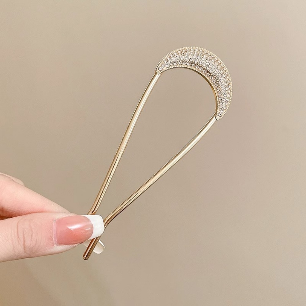1/2pcs U-Shaped Crystal Hairpi - Vintage Fashion Shop avis et prix