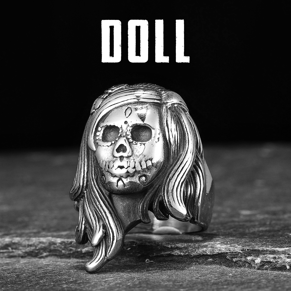 Gothic Horror Doll Skull Men R - Vintage Fashion Stuff avis et prix