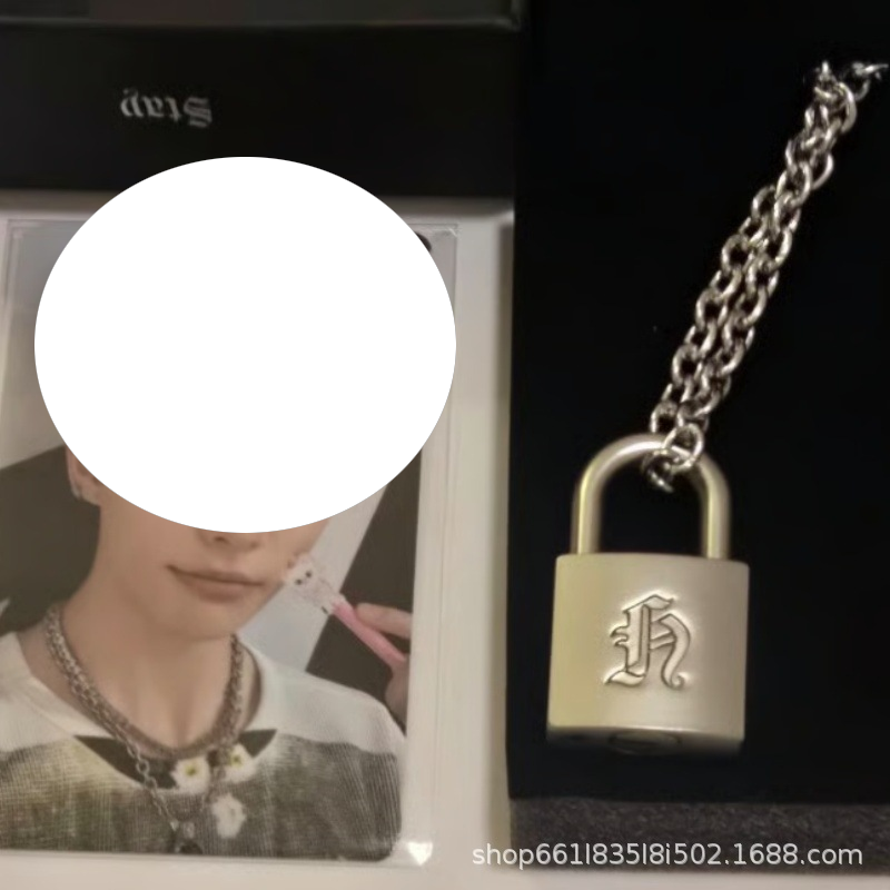 Ashionable Creative Metal Lock - Vintage Fashion Necklace avis et prix