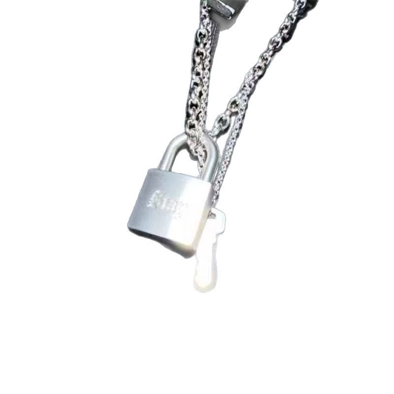 Ashionable Creative Metal Lock - Vintage Fashion Necklace avis et prix