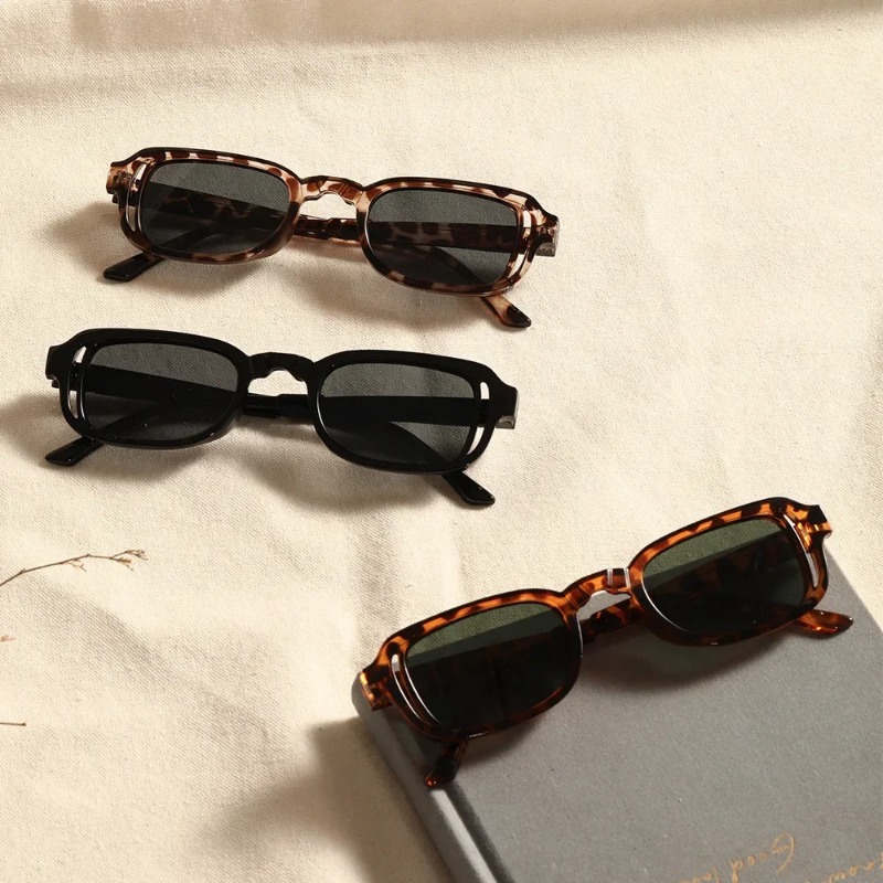 Luxurious Rectangle Sunglasses - Vintage Fashion Brands avis et prix