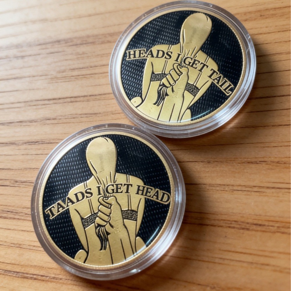New Funny Heads and Tails Coin - Vintage Fashion Toys avis et prix