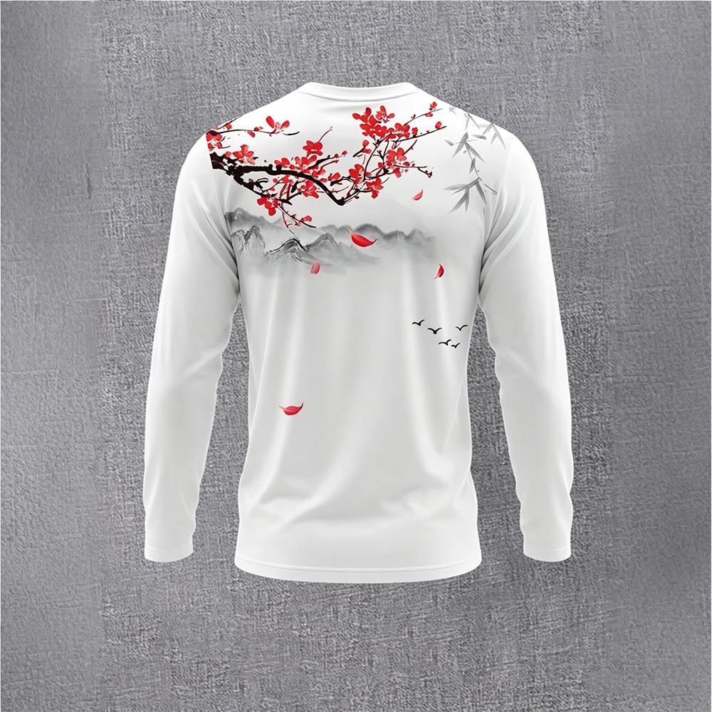 Chinese Style Ink Plum Blossom - Vintage Fashion Streetwear avis et prix