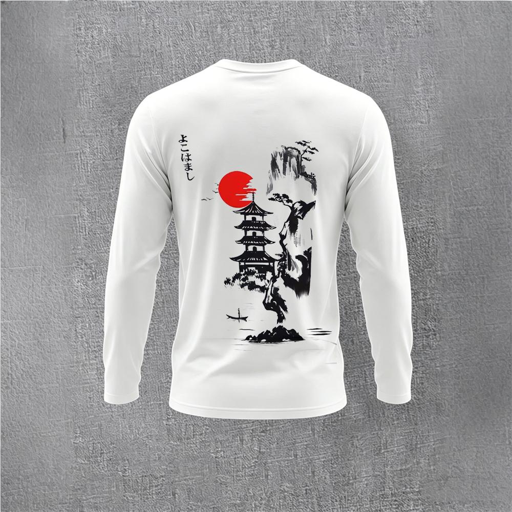 Chinese Style Ink Plum Blossom - Vintage Fashion Streetwear avis et prix
