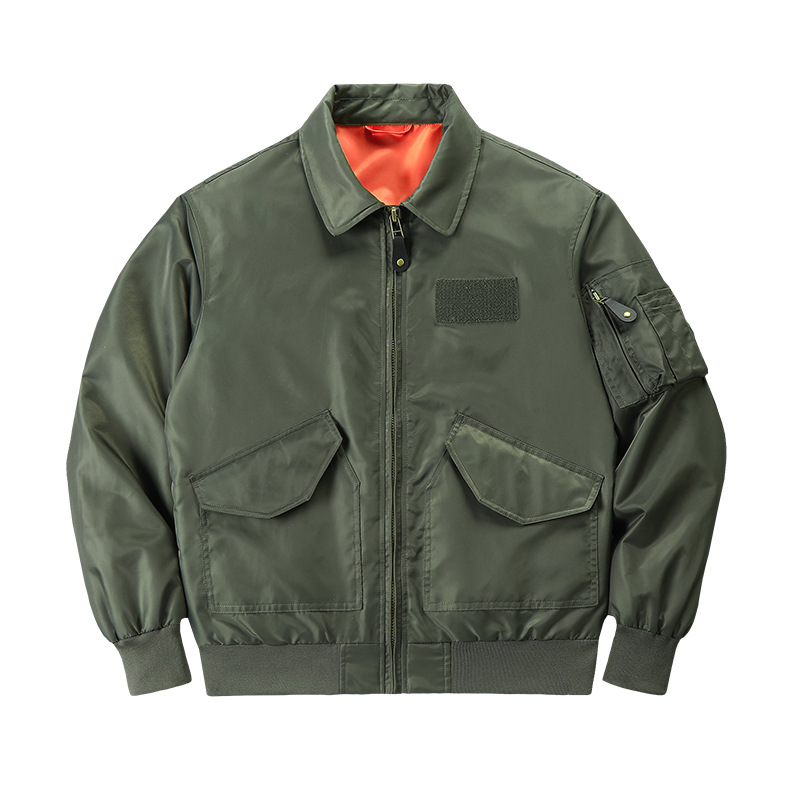 Military Pilot Jacket Men Vint - Vintage Windbreaker Nylon avis et prix