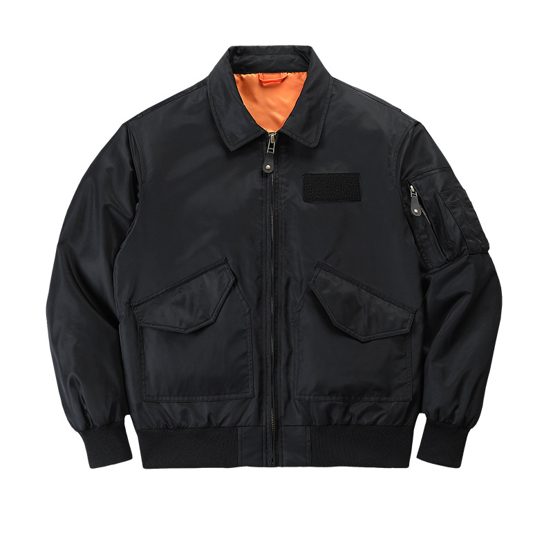 Military Pilot Jacket Men Vint - Vintage Windbreaker Nylon avis et prix