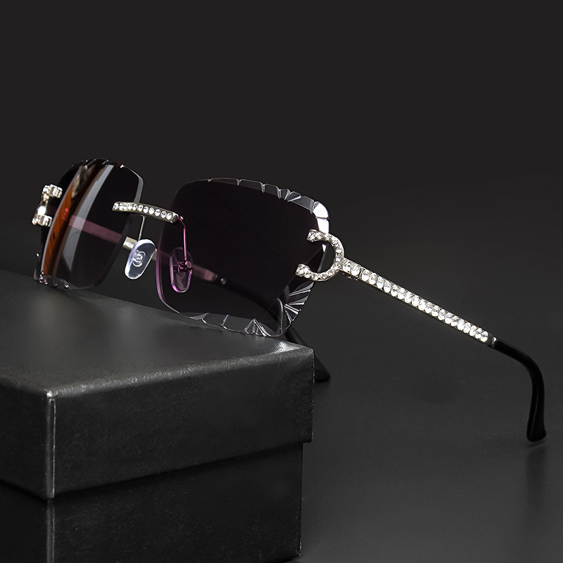 Fashion Rimless Square Sunglas - Vintage Fashion Brands avis et prix