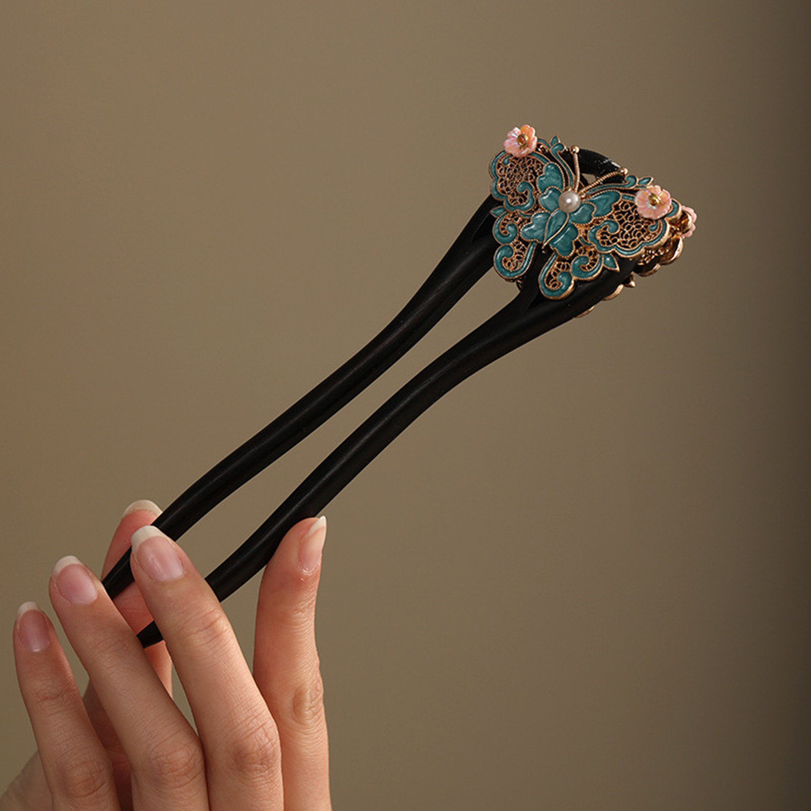 U Shape Chinese Style Hairpin  - Vintage Fashion Shop avis et prix