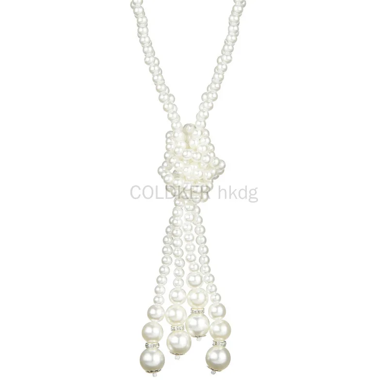 1920s Pearls Necklace Fashion  - Vintage Fashion Necklace avis et prix