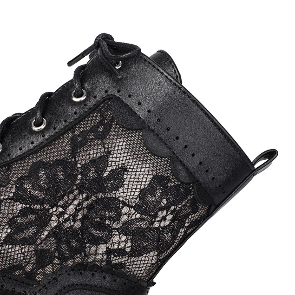 Vintage Hollow Out Lace Mesh F - Vintage And Modern Fashion avis et prix