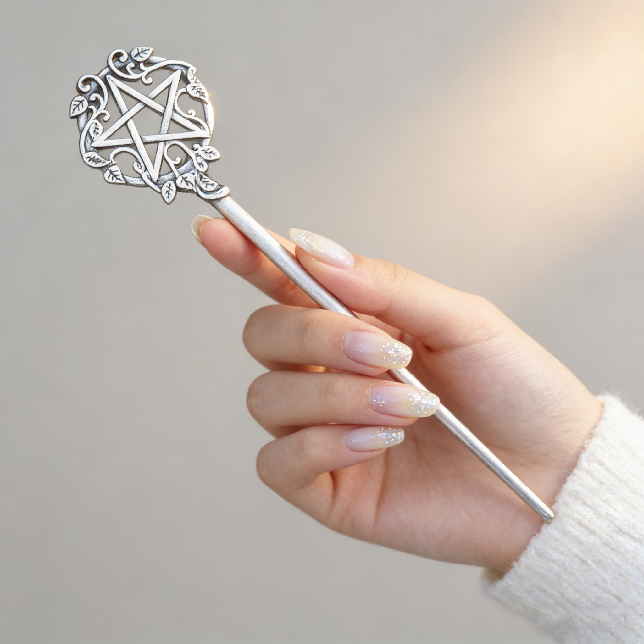 1pc Mystical Pentagram Hair St - Vintage Fashion Ai avis et prix