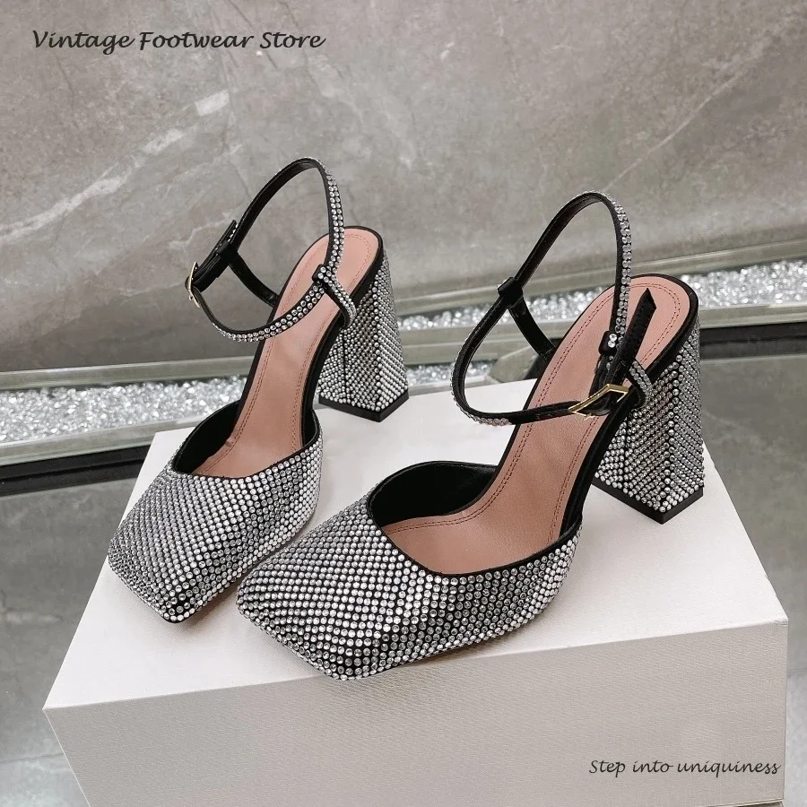 Vintage Crystal Embellished Pu - Vintage And Modern Fashion avis et prix