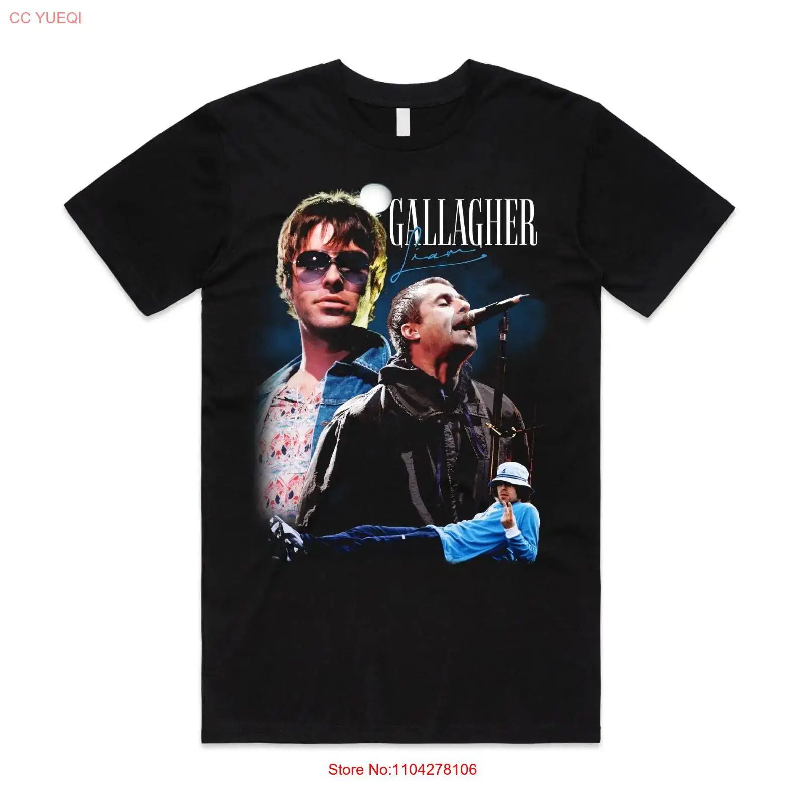 Liam Gallagher Homage T shirt  - Vintage Fashion Uk avis et prix