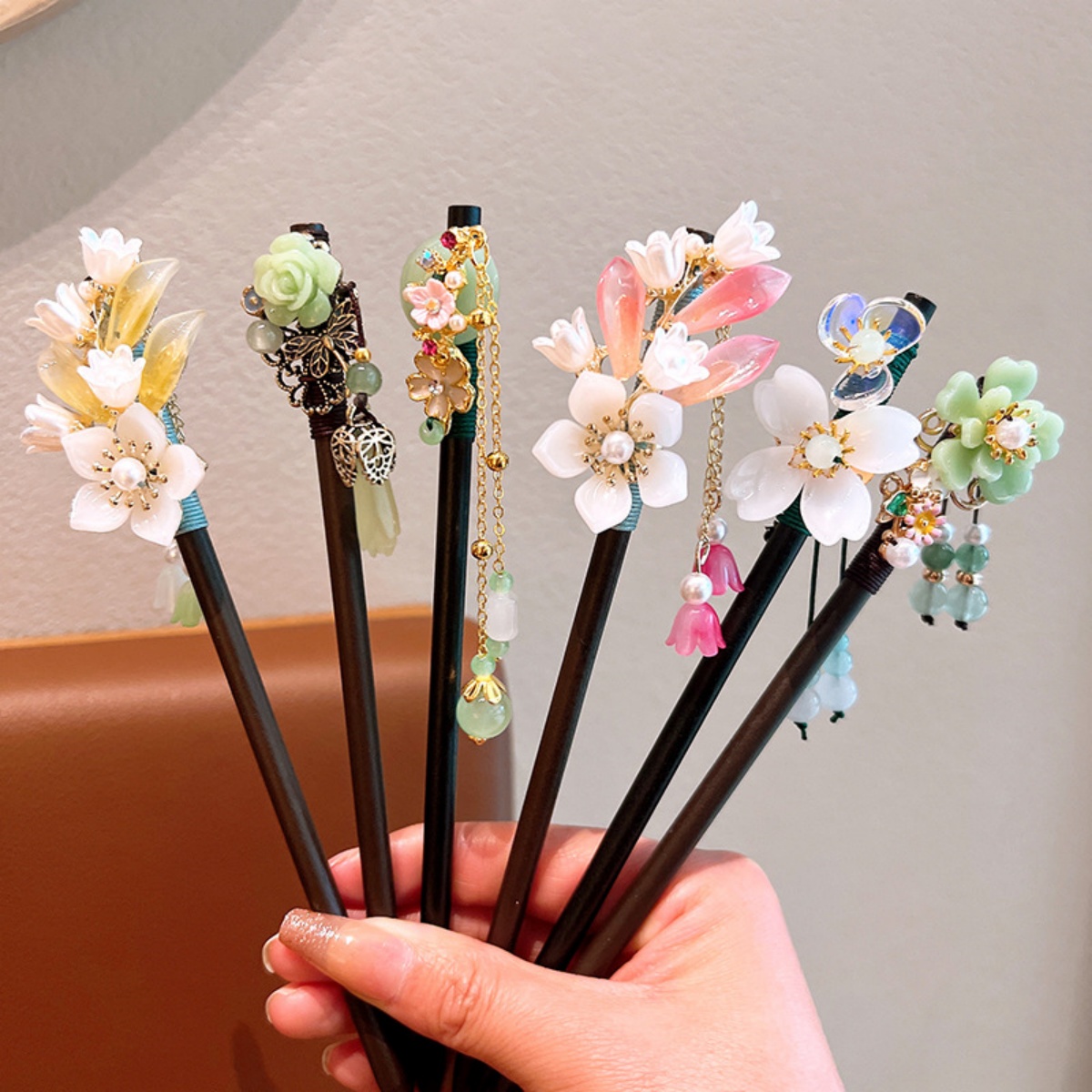Exquisite Flower Tassel Wooden - Vintage Fashion Shop avis et prix
