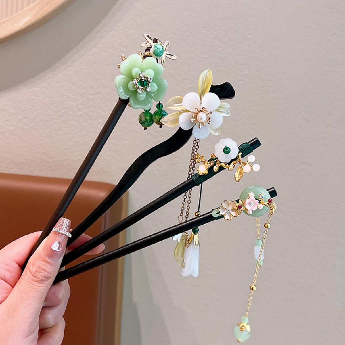 Exquisite Flower Tassel Wooden - Vintage Fashion Shop avis et prix