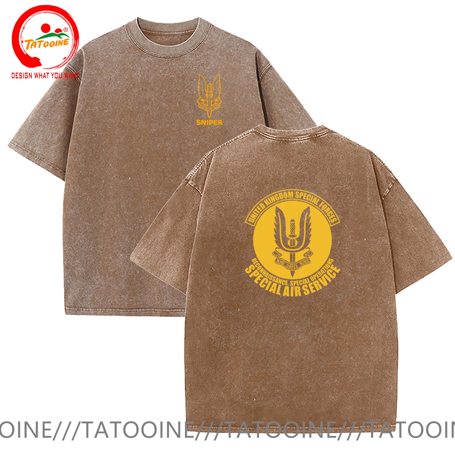Vintage Washed Cotton T-Shirt  - Vintage Fashion Uk avis et prix