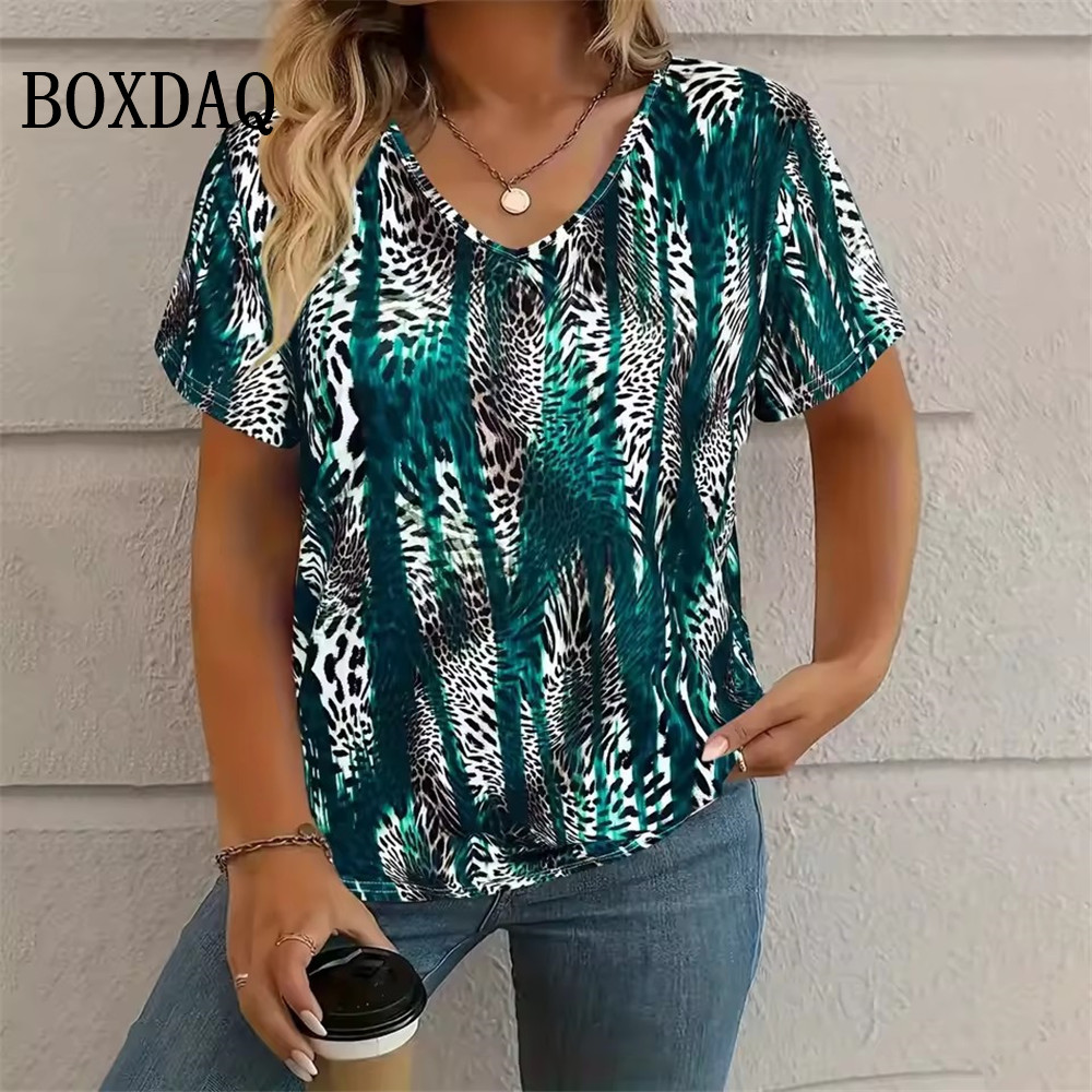 Summer Vintage Leopard 3D Prin - Vintage Fashion Ai avis et prix
