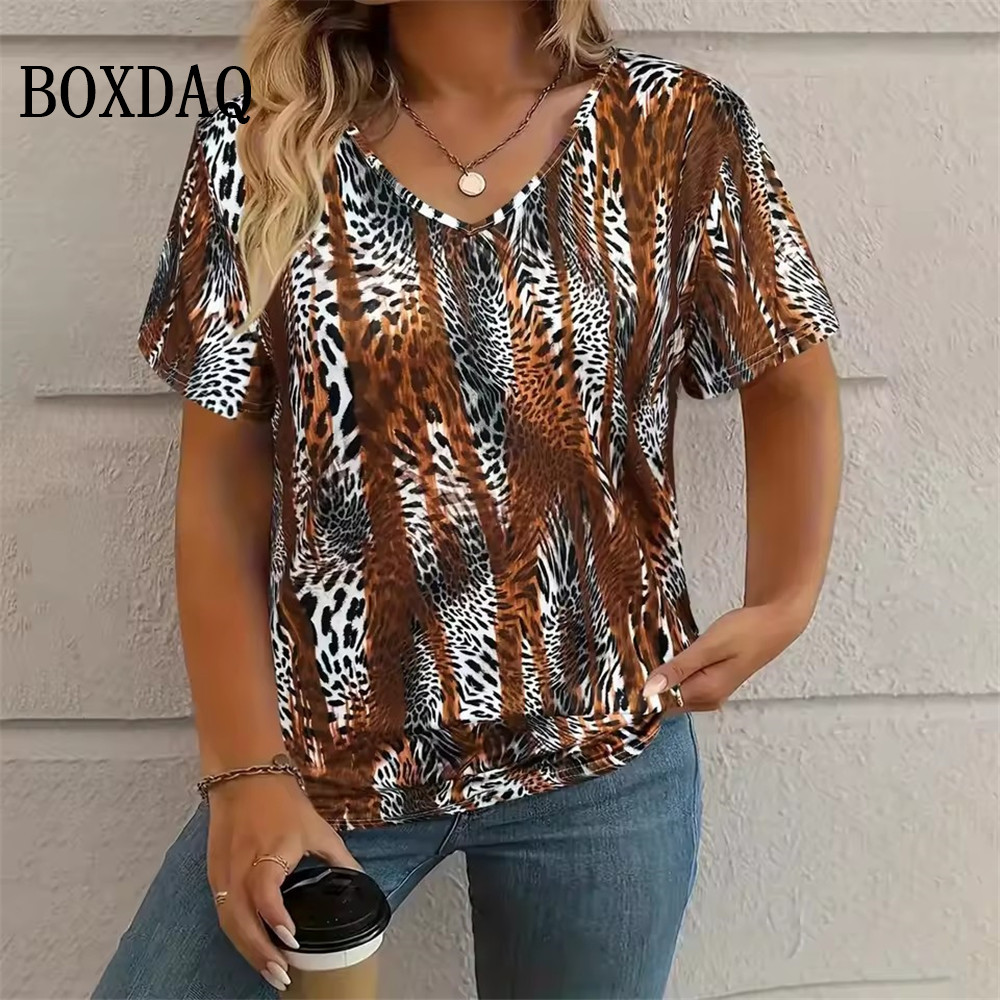 Summer Vintage Leopard 3D Prin - Vintage Fashion Ai avis et prix