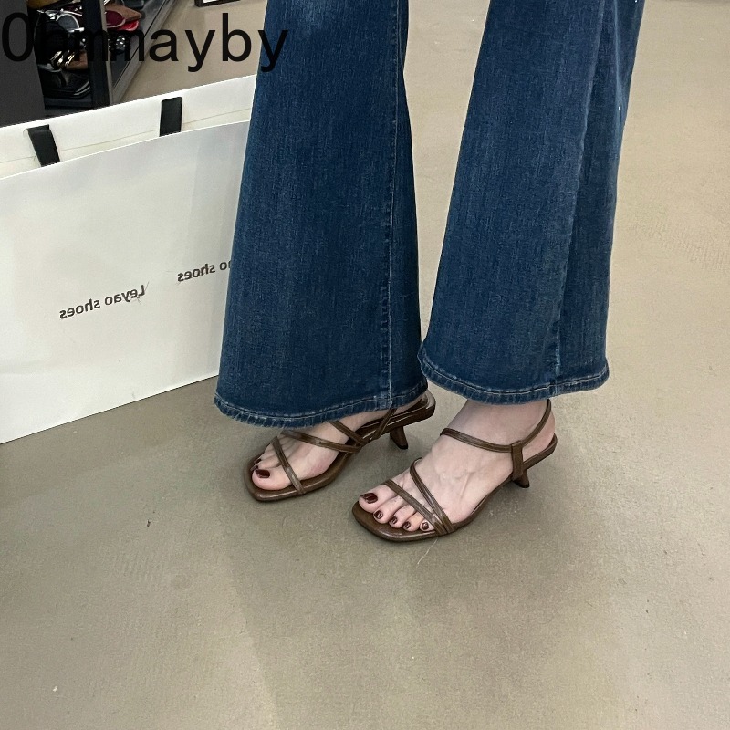 Vintage Summer Open Toe High H - Vintage And Modern Fashion avis et prix